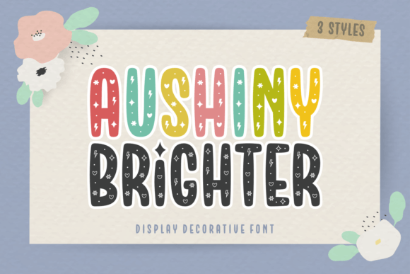 Aushiny Brighter Font: Adding Joy to Business Branding