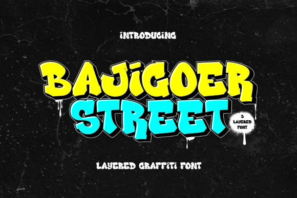 Bajigoer Street Font: A Display Typeface for Urban Campaigns