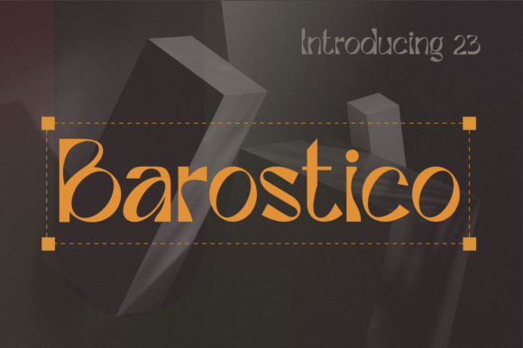 Barostico: A Bold Display Font That Elevates Small Business Branding