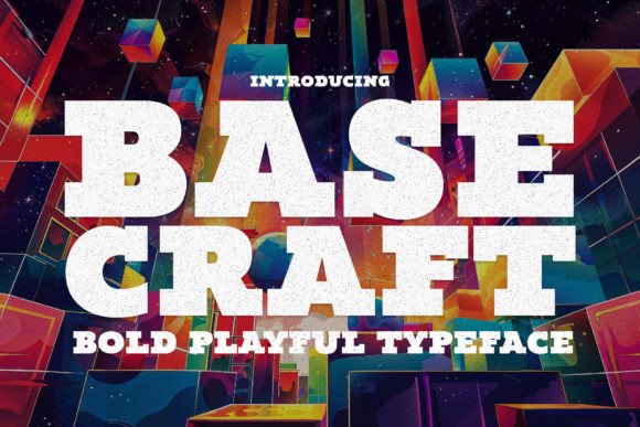 Base Craft: A Bold Display Font for Business Branding
