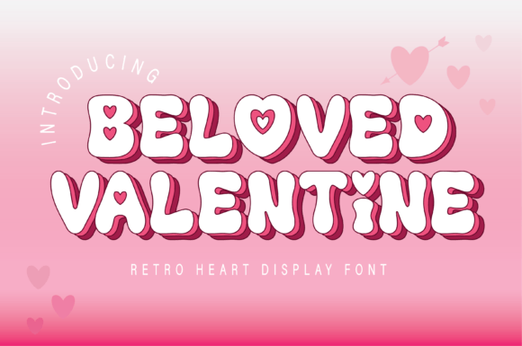 Beloved Valentine Font for Retro Web Design