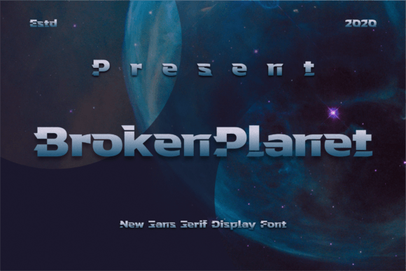 Broken Planet Font: Bold Branding for Small Business