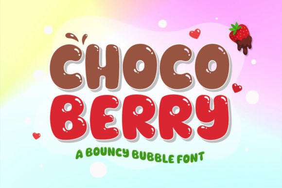 Choco Berry Font Review: A Playful Display Typeface for Whimsical Branding
