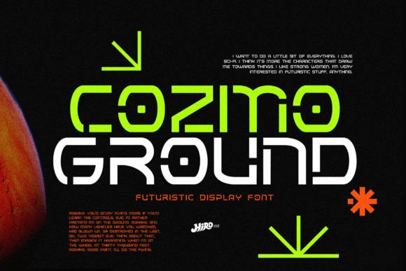 Cozmo Ground: The Futuristic Display Font That Elevates Campaign Visuals