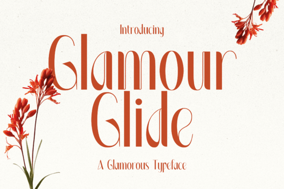 Glamour Glide: A Typeface That Elevates Editorial Design