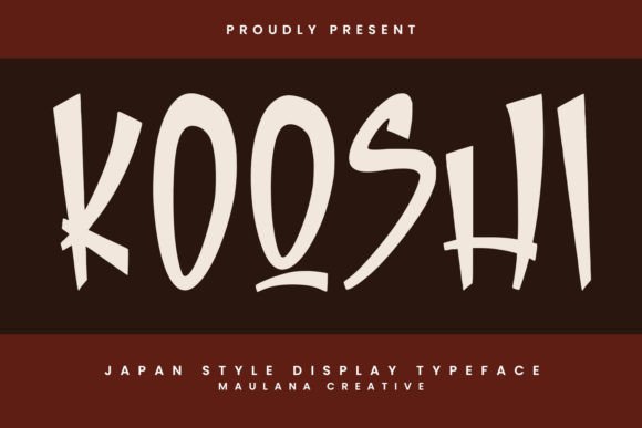 Kooshi: A Vibrant Display Font for Modern Campaign Design