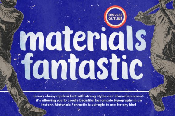 Materials Fantastic Font for Playful Web Design