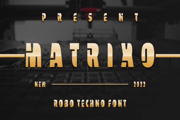 Matrixo Font: Modern Display Typography for Web Layouts