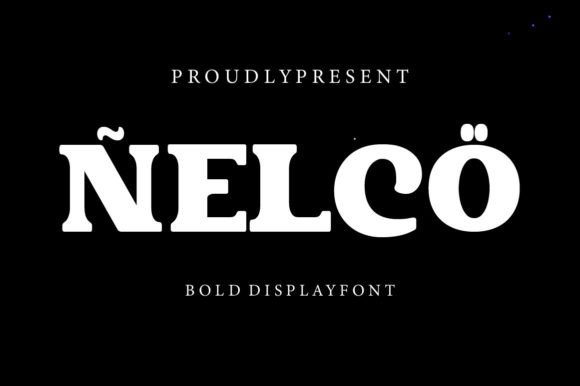 Nelco Font: Bold Display Typography for Campaigns