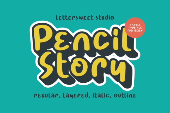 Pencil Story Font: Adding Whimsy to Small Business Branding