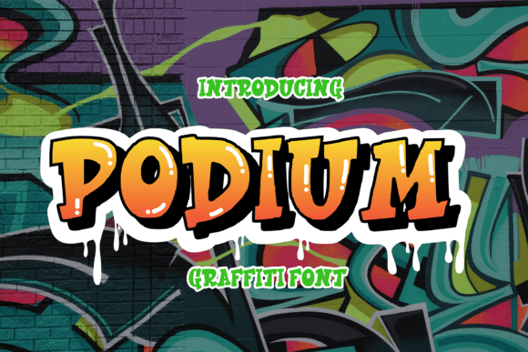 Podium: A Bold Display Font for High-Impact Campaign Graphics