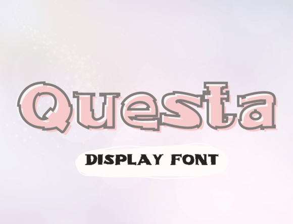 Questa Font: Elevate Your Brand with a Unique Display Typeface