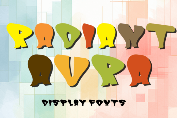 Radiant Aura: A Display Font That Elevates Campaign Visuals