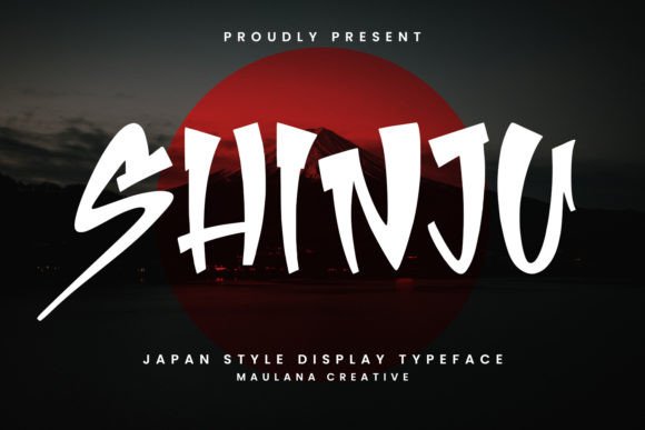 Shinju: A Japanese-Inspired Display Font for Elegant Editorial Design