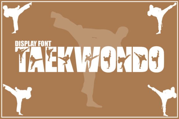 Taekwondo Font: Adding Playful Rhythm to Editorial Design