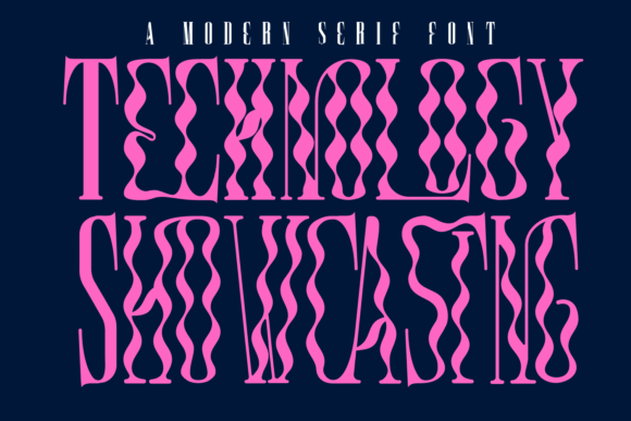 Technology Showcasing Font: A Web Designer’s Layout Test