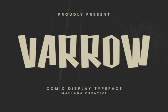 Varrow: A Bold Display Font for Impactful Web Design