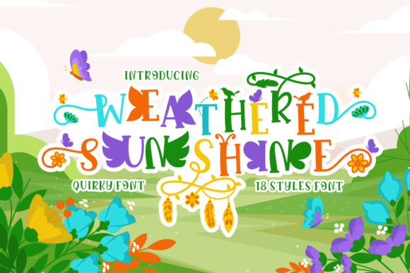 Weathered Sunshine Font: A Web Designer’s Layout Test