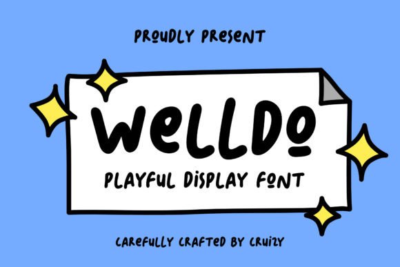 Welldo Font: Adding Whimsy to Editorial Design